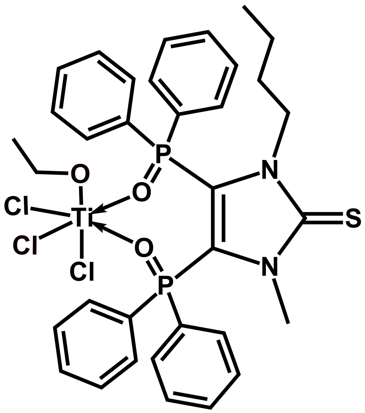 1-Butyl-4,5-bis(diphenylphosphoryl)-3-methyl-1,3-dihydro-2H-imidazole-2-thion
