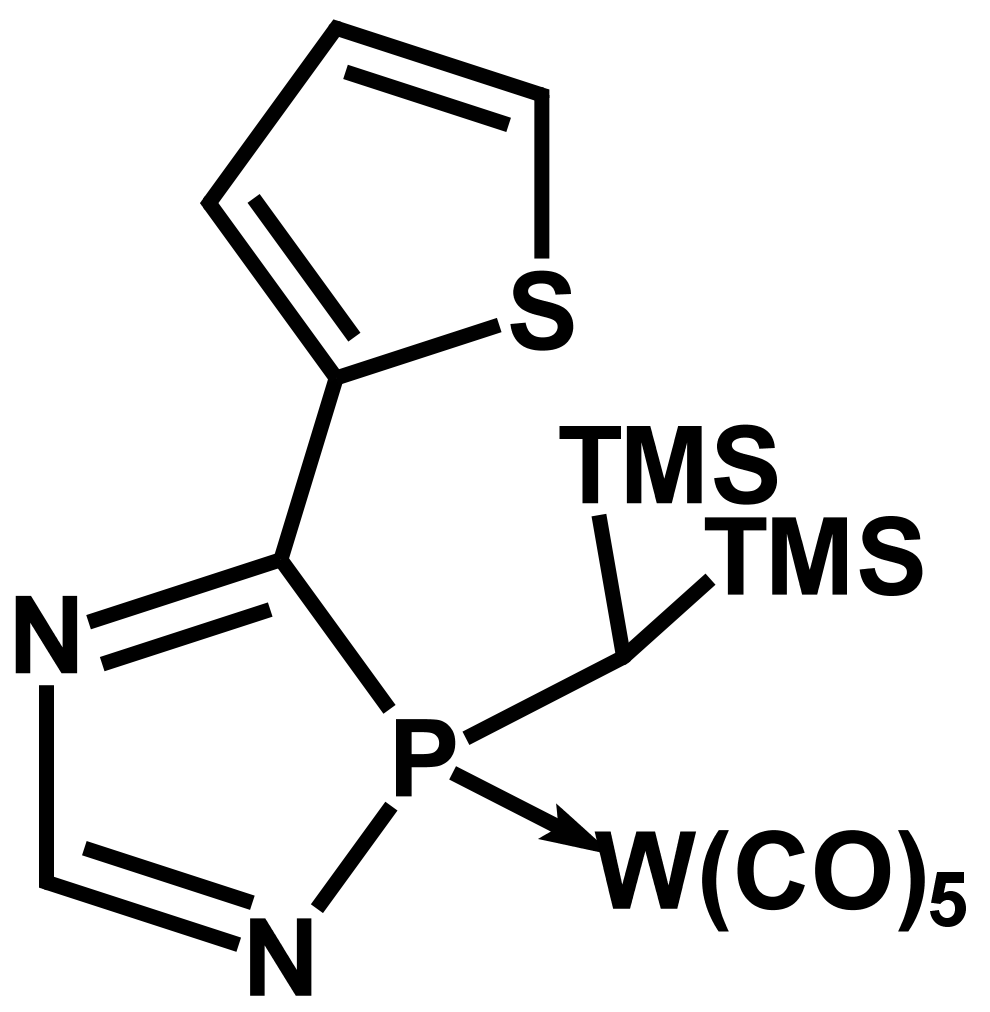 (2-((bis(Trimethylsilyl)methyl)-3-(2-thienyl)-2H-1,4,2-yl)-2H-1,4,2-diazaphodi